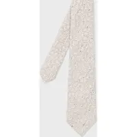 Paul Smith Men Tie Floral Fleck Grey Taglia: 6 | Cravatte Outlet | Uomo | Grigio
