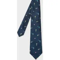 Paul Smith Men Tie Classic Very Dark Navy Taglia: OS | Cravatte Outlet | Uomo | Blu