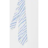 Paul Smith Men Tie Crayon Stripe Blue Taglia: 8 | Cravatte Outlet | Uomo | Blu