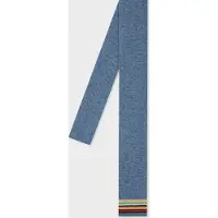 Paul Smith Men Tie Knit Sig Tipping Petrol Blue Taglia: OS | Cravatte Outlet | Uomo | Blu