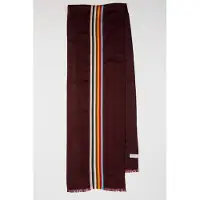 Paul Smith Men Scarf Central Mstrp Burgundy/ Borde Taglia: OS | Sciarpe Outlet | Uomo | Marrone
