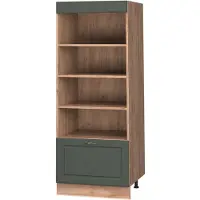 Vicco Scaffale da cucina Fame-Line Verde-oro rustico/Rovere dorato 60 cm, Model 62236