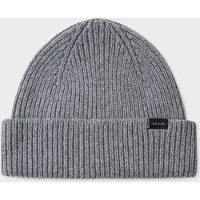 Paul Smith Men Hat Cashmr Beanie Slate Taglia: OS | Cappelli Outlet | Uomo