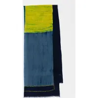 Paul Smith Men Scarf Colour Block Navy Taglia: OS | Sciarpe Outlet | Uomo | Blu