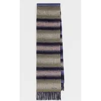 Paul Smith Men Scarf Degrade Stripe Navy Taglia: OS | Sciarpe Outlet | Uomo | Blu