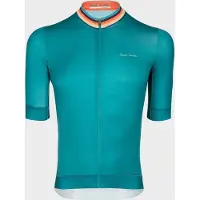 Paul Smith Mens Cycle Jersey S/s Artist Stripe Petrol Green Taglia: XS | Maglie a manica lunga Outlet | Uomo | Verde