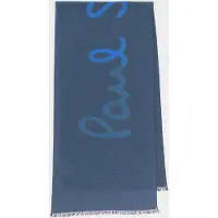 Paul Smith Men Scarf Fil Coupe Logo Petrol Green Taglia: OS | Sciarpe Outlet | Uomo | Verde