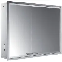 Emco prestige 2 Armoire de toilette avec éclairage, modèle encastré, 915mm, porte large à droite, 989707104, 989707104