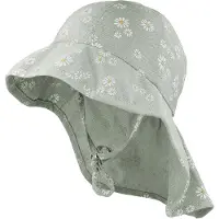 Maximo Kids' Mini Girl Frill Neck Protector Tie Cappello Bambini (47 cm, olivia)