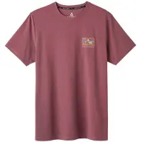 Passenger Roamer Recycled Active T-Shirt Maglia funzionale Uomo (XL, rosso)