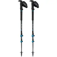Guidetti - Bastoncini da trekking in carbonio - B Light Saphir Carbone MK3 in Alluminio - Nero