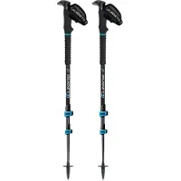Guidetti - Bastoncini da trekking in carbonio - B Light Rubis Carbone MK3 in Alluminio - Nero