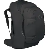 Osprey - Zaino 70L - Fairview 70 Black in Pelle - Nero