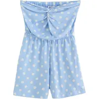 Next Tuta jumpsuit blu chiaro / bianco