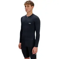 POC Cadence L/S Jersey Maglietta da ciclismo Uomo (XXL, nero)