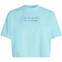 Karl lagerfeld JEANS Maglietta 'KLJ X Pietro Terzini' blu chiaro / nero