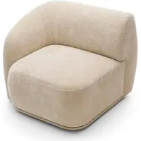 Furnlux Classic FURNLUX Divano modulare Nobo Beige 95cm / Colore principale: Beige / Dimensioni: 95 x 75 x 97 cm