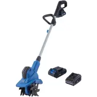 Scheppach Zappatrice a batteria C-MT200-X - 20 V IXES | Profondità di lavoro 155 mm, larghezza di lavoro 200 mm | incl. batteria da 2 Ah + caricabatterie da 2,4 A