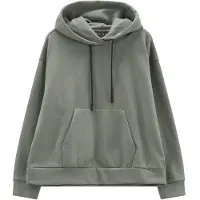 CMP Women's Sweat Fix Hood 36D4796 Felpa con cappuccio Donna (L, grigio)