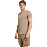 Adidas D4T Tee Maglia funzionale Uomo (XL, beige)