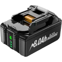 StarTech.com Batteria di ricambio da 18V - Batteria agli ioni di litio BL1830 - 8000mAh, 8,0Ah, alta capacità - Compatibile con gli utensili BL1815, BL1840, BL1860 - Confezione da 1 pezzo