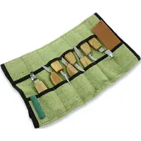 BeaverCraft Wood Carving Set di 8 coltelli S08, set per intaglio del legno (8 coltelli nel rotolo + accessori)