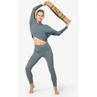 Super.natural Women's Womens Kula Top Pullover in lana merino Donna (M, turchese)
