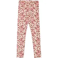 Müsli Leggings cappuccino / verde / rosa / rosa scuro