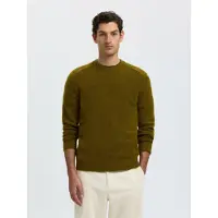 Selected Pullover Uomini Marrone XL