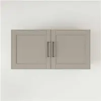 Skye Decor , armadio di alta qualità, color sabbia, 90 cm | Montaggio a parete incluso.