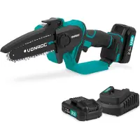 Vonroc Mini motosega 20V - 152mm | Incl. 2x 2.0Ah batteria e caricabatteria