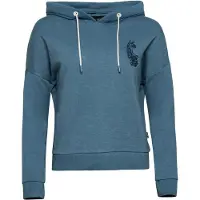 Chillaz Women's Stelvio Alpaca Floral Felpa con cappuccio Donna (38, blu)