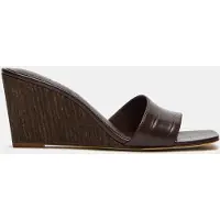 Steve madden Curcio Mules Brown Croco Taglia: 39 | Infradito Outlet | Donna | Marrone