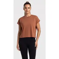Summum Woman Top Boxy Washed Modal Pique Cacao Taglia: XS | Maglie Sportivi Outlet | Donna