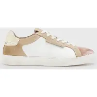 AllSaints Sheer Sneaker Chalk White/pink Taglia: 40 | Sneakers Outlet | Donna | Bianco