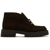 Steve madden Leon Flat Shoes Chocolate Brown Suede Taglia: 42 | Mocassini Outlet | Donna | Marrone