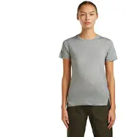 Icebreaker Women's 150 Merinofine Ace S/S Tee Maglia merino Donna (XL, grigio)