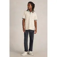White Stuff Bike Printed Polo White Print Taglia: S | Polo Outlet | Uomo | Bianco
