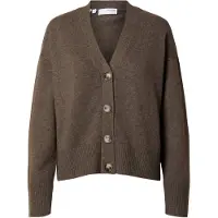 Selected Cardigan A Maglia Donne Marrone L