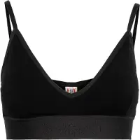 Kari Traa Women's Sylvi Bra Intimo lana merinos Donna (S, nero)