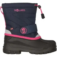TROLLKIDS Kid's Telemark Winter Boots Pro Scarpe invernali Bambini (36, blu)