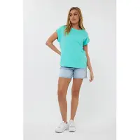 Esqualo T-shirt Rolled Up Slve Lagoon Taglia: S | Maglie Sportivi Outlet | Donna