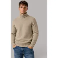 Ecoalf per uomo. MCMGAKNBRUN00632W26-361 Jersey Brun marrone (S), Casual, Manica lunga, Sostenibile, Lana Riciclata