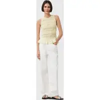 AllSaints Marion Top Butter Yellow Taglia: 8 | Magliette intime Outlet | Donna | Giallo