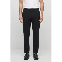 John Varvatos Bleecker Pants - Bootcut Pants With Slig Black Taglia: 56 | Pantaloni Outlet | Uomo | Nero