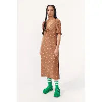 Baum und pferdgarten Addax Dress Pinecone Dot Taglia: 36 | Abiti Midi Outlet | Donna