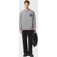 AllSaints Orlando Crew March Grey Taglia: L | Maglioni a maglia Outlet | Uomo | Grigio
