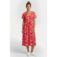 And Other Stories & Other Stories Pa Mint Dress Red Taglia: 32 | Abiti Midi Outlet | Donna | Ciano