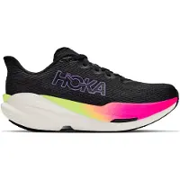 Hoka One One Women's Mach X 3 Scarpe da corsa Donna (36 2/3 - Regular, nero/ neon nebula)