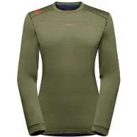 La Sportiva Tour Longsleeve Maglia funzionale Uomo (S, olivia)